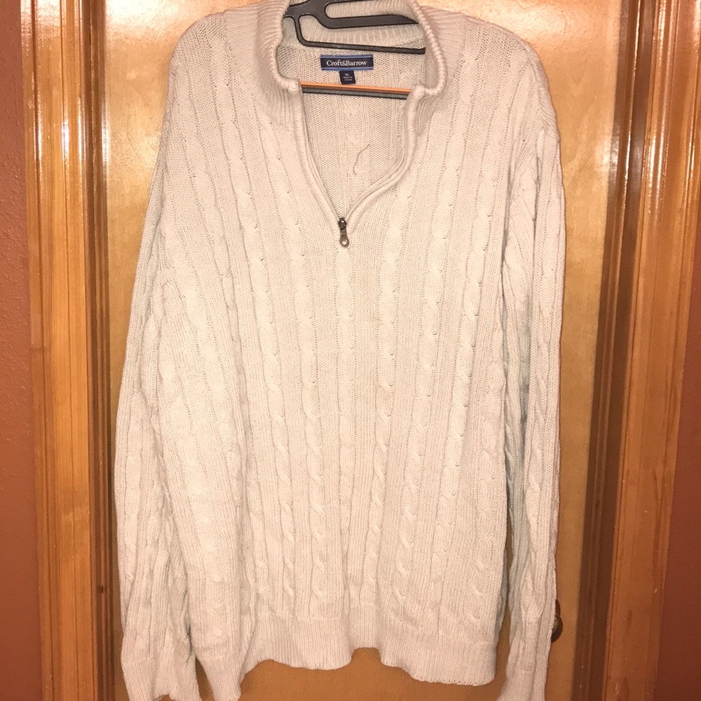 Cream sweater
